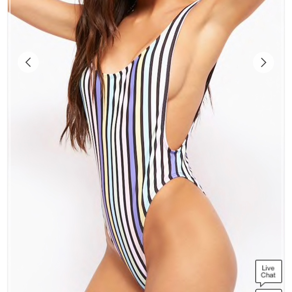 One piece bathing suit